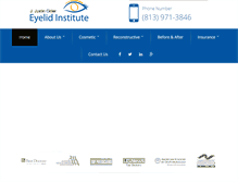 Tablet Screenshot of eyelids.net